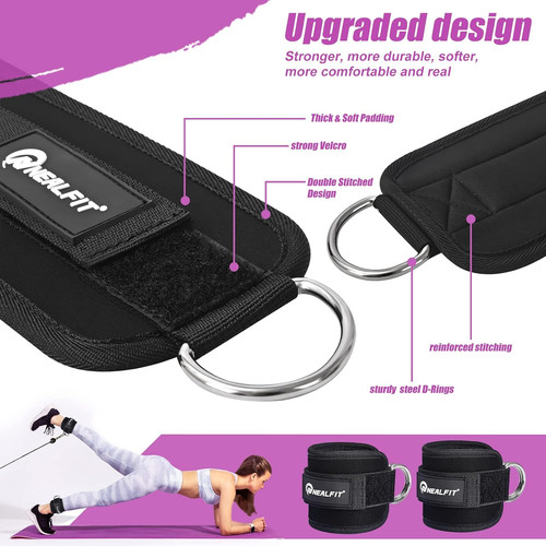 Ankle strap for cable - for,